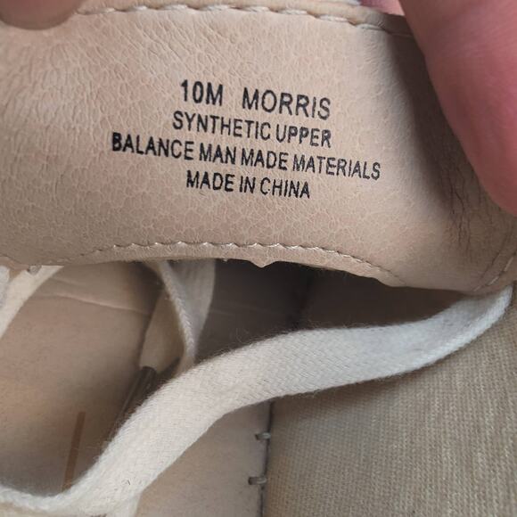 Dolce Vita Women's Sz 10 Morris Sneakers White Perforated Cheetah Espadrille - Picture 6 of 10